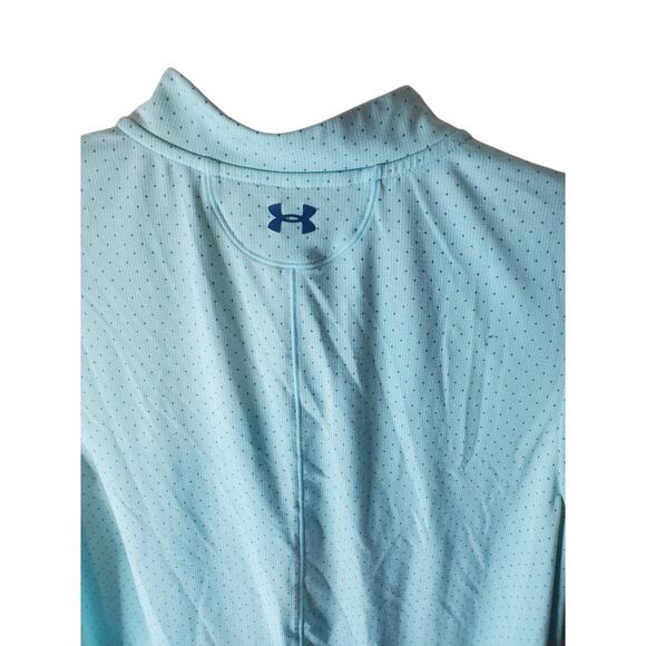 Under Armour Heat Gear Quarter Zip Tan, XL - Picture 4 of 5
